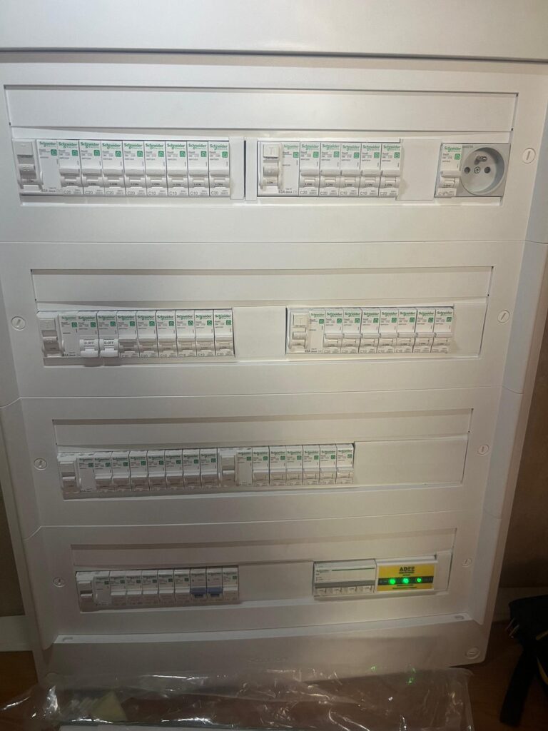 Installation d&rsquo;un tableau électrique